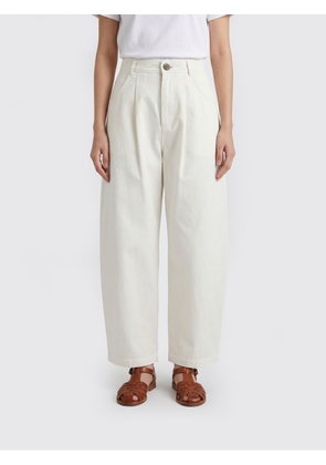 Pants BRUNELLO CUCINELLI Woman color White