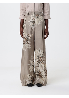 Pants BRUNELLO CUCINELLI Woman color Kaki