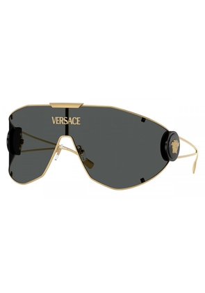 Versace Dark Grey Shield Unisex Sunglasses VE2268 100287 142
