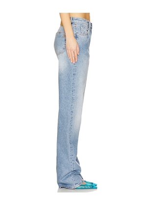 THE ATTICO Long Pant in Blue. Size 25. Also in 27.