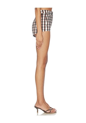 CULTNAKED Vixen Short in Chocolate. Size XXS. Also in XS, S, M, L, XL.