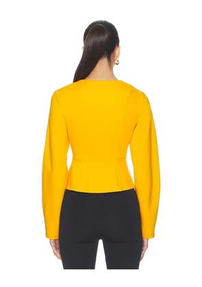 ALIGNE Doyer Ponte Top in Yellow. Size 0. Also in 2, 4, 6, 8, 10, 12.