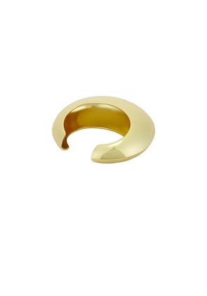 Eliou Alegra Cuff Bracelet in Metallic Gold.