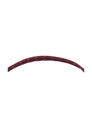 Eliou Coral Necklace in Wine.