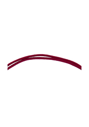 Eliou Drift Necklace in Burgundy in Burgundy.