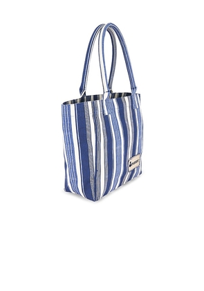 Isabel Marant Yenky Small Tote Bag in Blue.