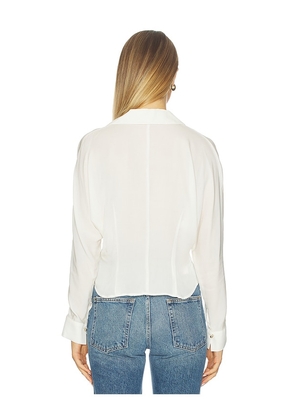 HEVRON Regine Top in Ivory. Size S. Also in M.