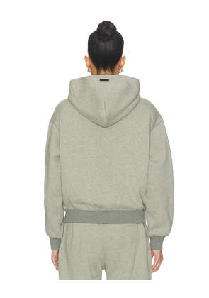 Fear of God ESSENTIALS Signature Classic Hoodie in Grey. Size XS. Also in S, M, L, XL.