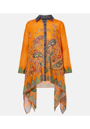 Etro Paisley oversized shirt