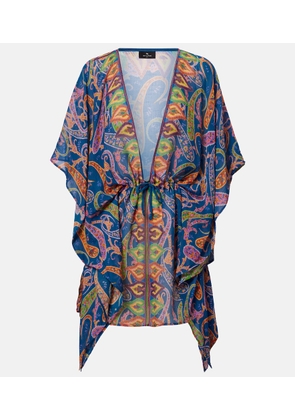 Etro Paisley beach cover-up