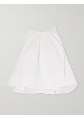 Stella McCartney - Sleeveless Cotton-poplin Top - White - IT34,IT36,IT38,IT40,IT42,IT44