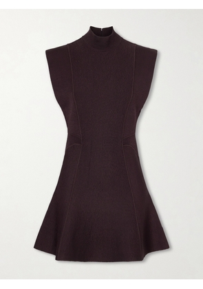 Alaïa - Sleeveless Knitted Mini Dress - Purple - FR 34,FR 36,FR 38,FR 40