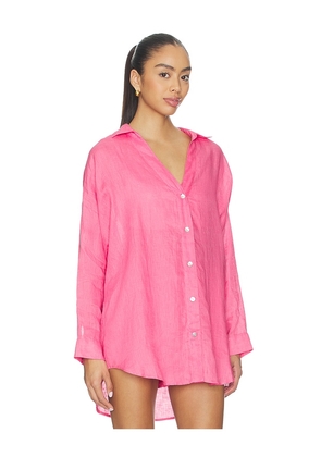 LSPACE Rio Tunic Top in Pink. Size XS/S. Also in M/L, XL.
