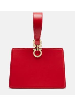 Ferragamo Gancio Mini leather top-handle bag