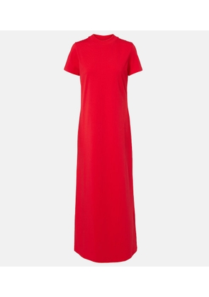 The Frankie Shop Malo cotton jersey maxi dress