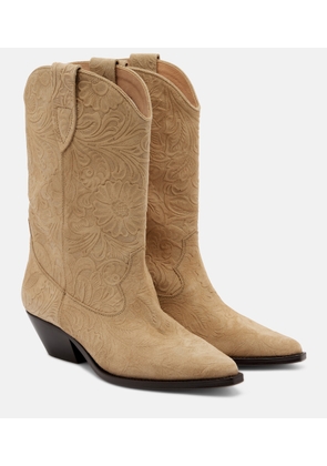 Isabel Marant Duerto suede cowboy boots