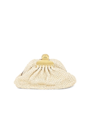 Marc Jacobs The Small Claw Clip Clutch in Neutral.