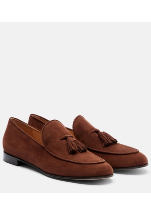 Gianvito Rossi Tasseled suede loafers