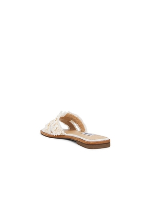 Steve Madden Hadyn Self Sandal in Ivory. Size 6. Also in 6.5, 7.5, 8, 8.5, 9.5, 10.