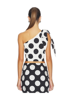 Sonya Moda Milano Top in White,Black. Size S. Also in XS, M, L.