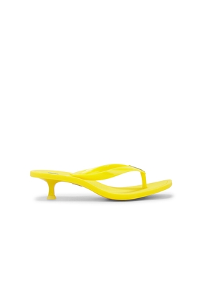 Polo Ralph Lauren Tpu Heel Sandals in Lemon. Size 6. Also in 7, 9, 10.