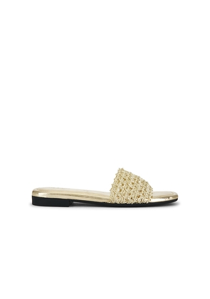 Rag & Bone Ellie Slide in Metallic Gold. Size 36. Also in 36.5, 37, 37.5, 38, 38.5, 39, 39.5, 40, 41.