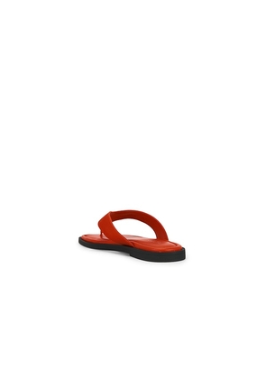 Rag & Bone Gracie Thong Sandal in Red. Size 36. Also in 36.5, 37, 37.5, 38, 38.5, 40.