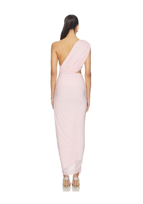 superdown Juliet Midi Dress in Blush. Size XS. Also in XXS, M, L, XL.