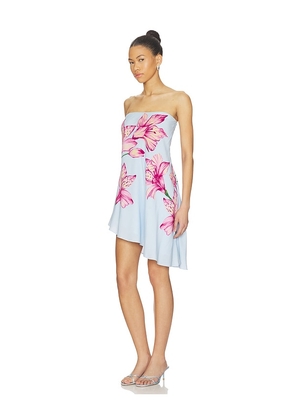 ROCOCO SAND Mini Dress in Baby Blue. Size S. Also in XS, M, L, XXL.