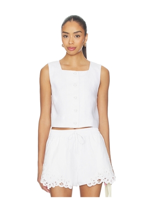 Posse Rio Top in Ivory. Size XS. Also in S, M, L.