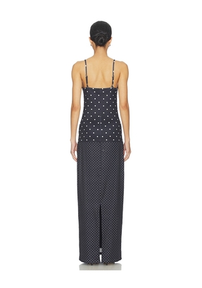 With Harper Lu Slip Dress in Black. Size S. Also in XS, M, L, XL.