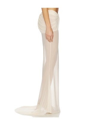Shani Shemer Ameile Maxi Skirt in Ivory. Size XS. Also in S, M, L.