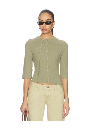 With Jean Monet Top in Olive. Size S. Also in XXS, XS, M, L.