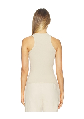 VIR VITA Lucia Tank in Taupe. Size XS. Also in S, M, L.