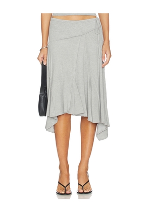 With Jean Sharni Skirt in Light Grey. Size S. Also in XS.