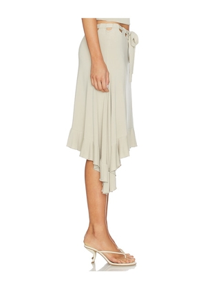 With Jean Carrie Skirt in Sage. Size S. Also in XXS, XS, M, L, XL.