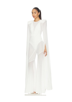 Zhivago Truth And Beauty Jumpsuit in White. Size 0. Also in 4, 6, 8.