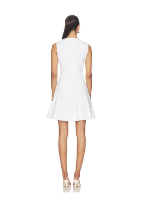 Veronica Beard Mini Karrigan Dress in White. Size 00. Also in 0, 6.