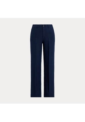 Linen Straight-Leg Trouser