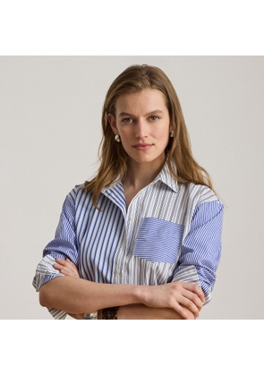 Relaxed Fit Striped Broadcloth Shirt