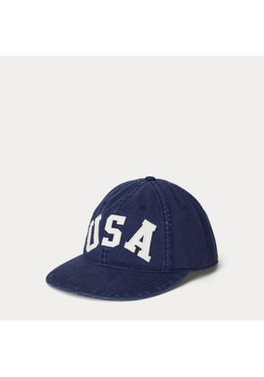 Appliquéd Twill Ball Cap