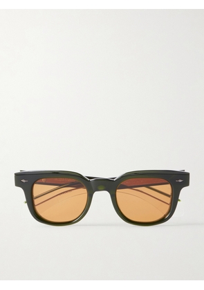 Jacques Marie Mage - Jax 2 Square-Frame Acetate Sunglasses - Men - Green