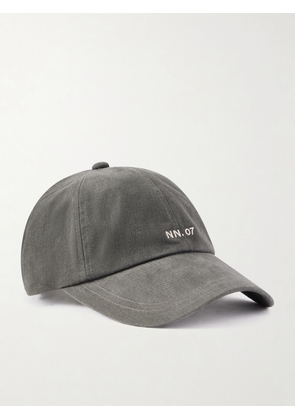 NN07 - Logo-Embroidered Cotton-Twill Baseball Cap - Men - Green