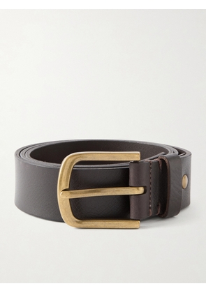 Corridor - 3cm Leather Belt - Men - Brown - S/M