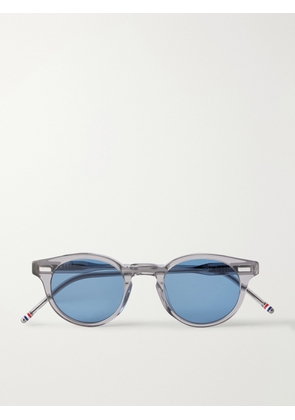 Thom Browne - Round-Frame Acetate Sunglasses - Men - Gray