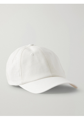 Frescobol Carioca - Fernando Linen Baseball Cap - Men - Neutrals