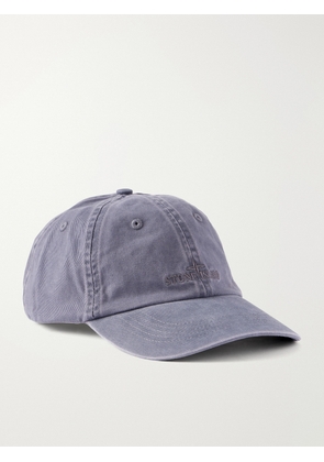 Stone Island - Logo-Embroidered Cotton-Twill Baseball Cap - Men - Blue