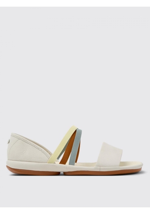 Flat Sandal CAMPER Woman color White