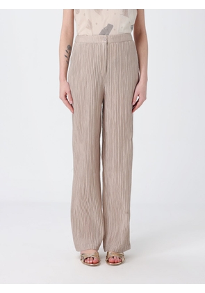 Pants EMPORIO ARMANI Woman color Sand