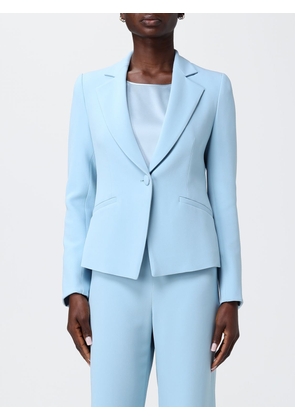 Jacket EMPORIO ARMANI Woman color Gnawed Blue